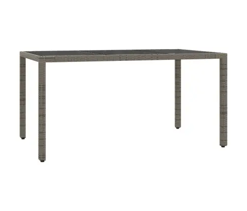 Sodo Komplektas Su Pagalvėlėmis, 5 Dalių, Pilkas, Poliratanas