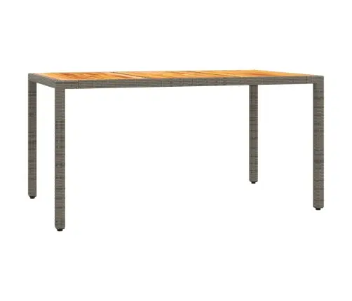 7-Osaline Aiamööbli Komplekt Patjadega, Hall, Polürotang