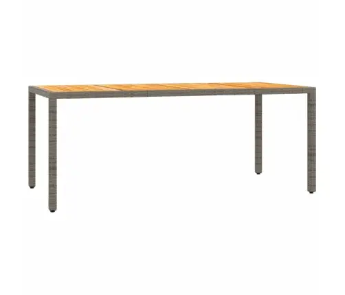 Sodo Komplektas Su Pagalvėlėmis, 7 Dalių, Pilkas, Poliratanas