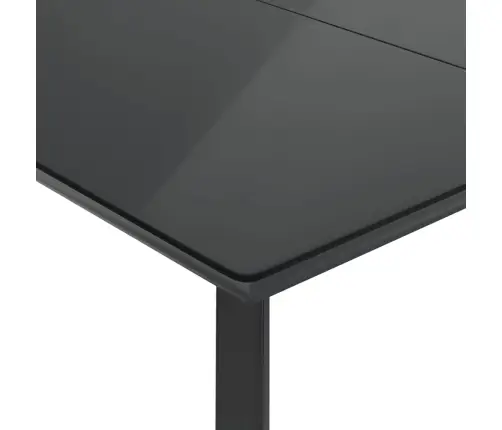 Sodo Komplektas Su Pagalvėlėmis, 9 Dalių, Juodas, Poliratanas