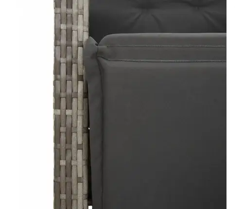 9-Daļīgs Dārza Mēbeļu Komplekts Ar Matračiem, Pe Rotangpalma Vidaxl