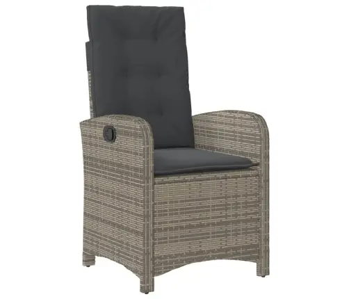 9-Daļīgs Dārza Mēbeļu Komplekts Ar Matračiem, Pe Rotangpalma Vidaxl