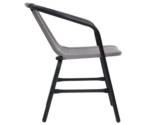 7-Daļīgs Dārza Mēbeļu Komplekts, Matrači, Bēša Pe Rotangpalma Vidaxl