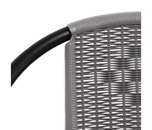 7-Daļīgs Dārza Mēbeļu Komplekts, Matrači, Bēša Pe Rotangpalma Vidaxl