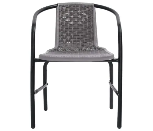 9-Daļīgs Virtuves Mēbeļu Komplekts Ar Matračiem, Pe Rotangpalma Vidaxl