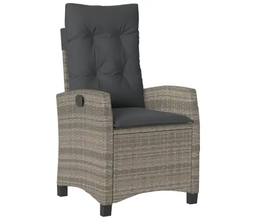 9-Daļīgs Dārza Mēbeļu Komplekts Ar Matračiem, Pe Rotangpalma Vidaxl