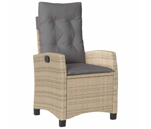 9-Daļīgs Virtuves Mēbeļu Komplekts Ar Matračiem, Pe Rotangpalma Vidaxl