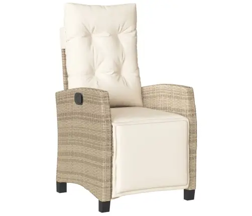 9-Daļīgs Virtuves Mēbeļu Komplekts Ar Matračiem, Pe Rotangpalma Vidaxl