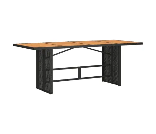 Sodo Komplektas Su Pagalvėlėmis, 9 Dalių, Juodas, Poliratanas