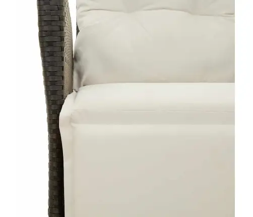 7-Daļīgs Dārza Mēbeļu Komplekts Ar Matračiem, Pe Rotangpalma Vidaxl