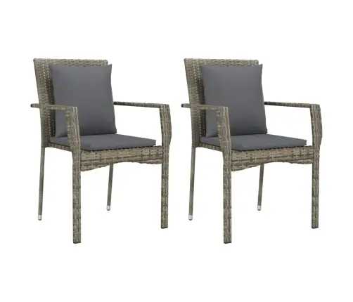 9-Daļīgs Dārza Mēbeļu Komplekts Ar Matračiem, Pe Rotangpalma Vidaxl