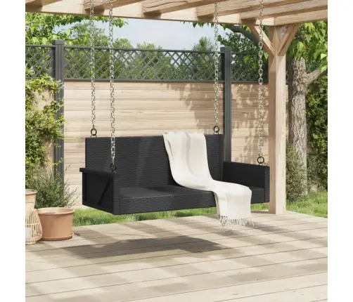 Kiikpink, Must, 119X56X48 cm Polürotang