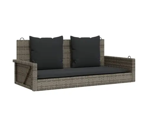 Kiikpink Koos Patjadega, Hall, 119X56X48 cm Polürotang