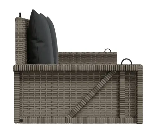 Kiikpink Koos Patjadega, Hall, 119X56X48 cm Polürotang