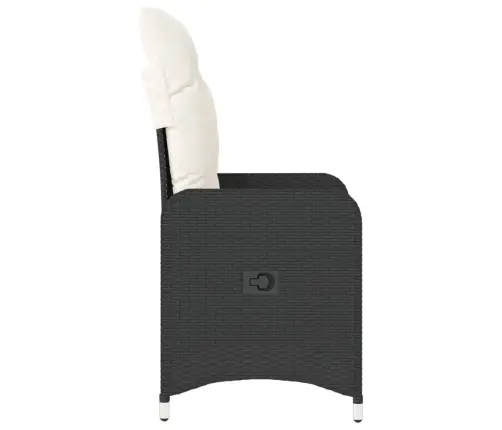 Allalastavad Aiatoolid Koos Istmepadjaga 2 Tk, Must, Polürotnag