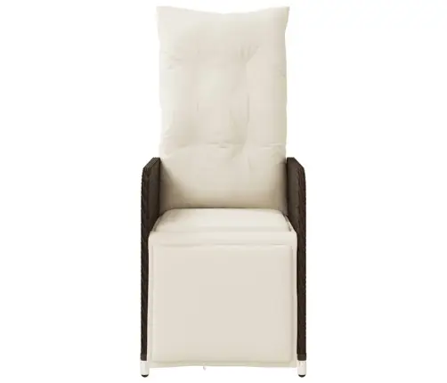 Allalastava Seljatoega Aiatoolid 2 Tk, Patjadega, Pruun