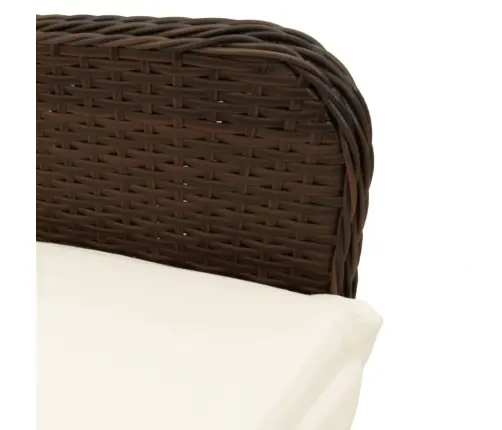 Allalastava Seljatoega Aiatoolid 2 Tk, Patjadega, Pruun