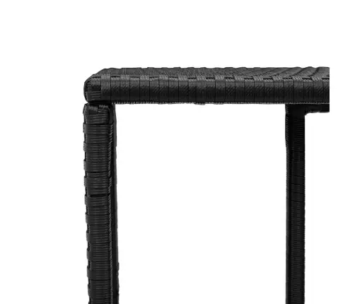 Plaukti, 2 Gab., Melna Pe Rotangpalma Vidaxl