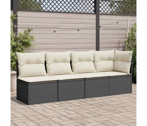 4-Kohaline Aiadiivan Koos Patjadega, Must, Polürotang