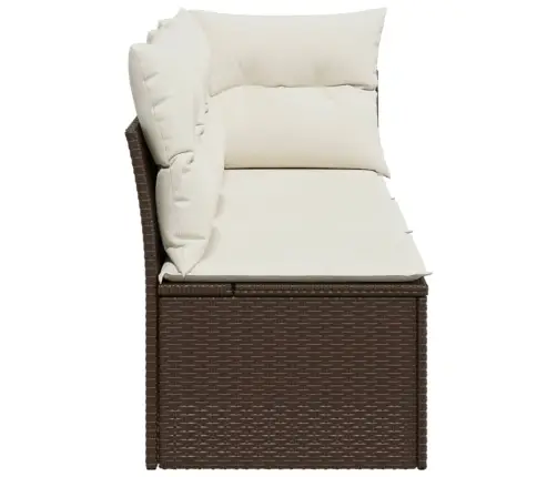 Trīsvietīgs Dārza Dīvāns Ar Matračiem, Brūna Pe Rotangpalma Vidaxl Trīsvietīgs Dārza Dīvāns Ar Matračiem, Brūna Pe Rotangpalma Vidaxl