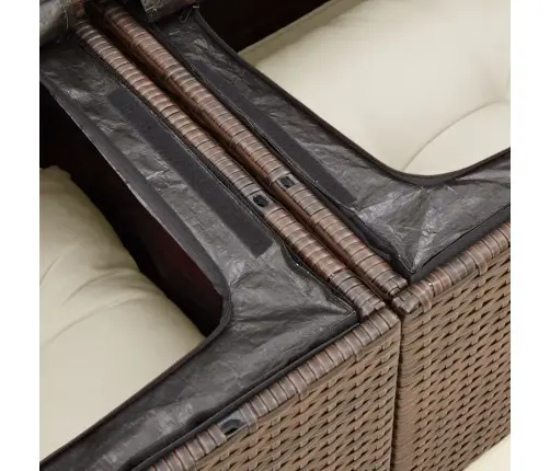 2-Kohaline Aiadiivan Koos Patjadega, Pruun, Polürotang