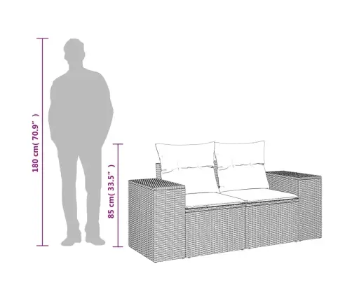 2-Kohaline Aiadiivan Koos Patjadega, Pruun, Polürotang