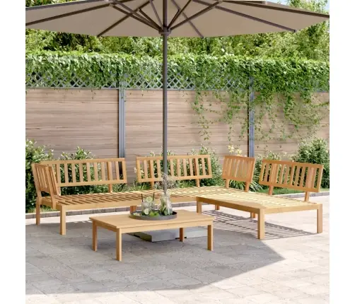 4-Daļīgs Dārza Palešu Dīvāna Komplekts, Akācija Vidaxl