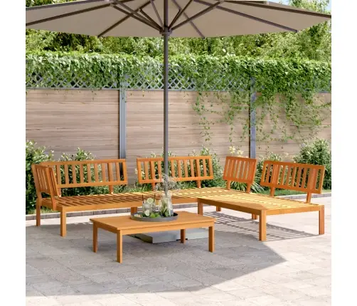 4-Daļīgs Dārza Palešu Dīvāna Komplekts, Akācija Vidaxl 4-Daļīgs Dārza Palešu Dīvāna Komplekts, Akācija Vidaxl