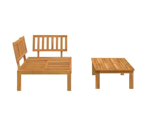 Dārza Palešu Dīvāni, 2 Gab., Akācijas Masīvkoks Vidaxl