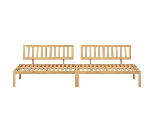 Vidējie Dārza Dīvāni, 2 Gab., Akācijas Masīvkoks Vidaxl