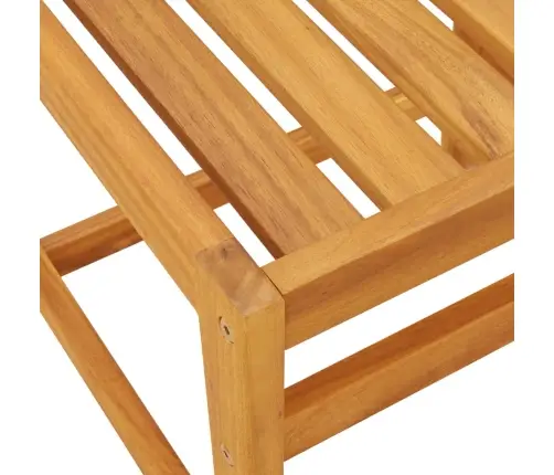 Trīsdaļīgs Balkona Mēbeļu Komplekts, Akācijas Masīvkoks Vidaxl