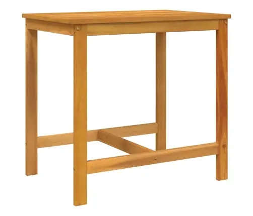 3-Daļīgs Balkona Komplekts Ar Matračiem, Akācijas Masīvkoks Vidaxl