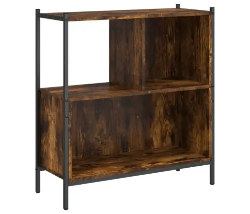 Grāmatplaukts, Ozola Krāsa, 72X28X77,5 Cm, Inženierijas Koks Vidaxl