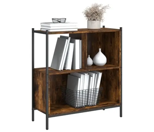 Grāmatplaukts, Ozola Krāsa, 72X28X77,5 Cm, Inženierijas Koks Vidaxl