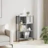 Raamatualus, Hall Sonoma Tamm, 72X28X109 cm Tehispuit