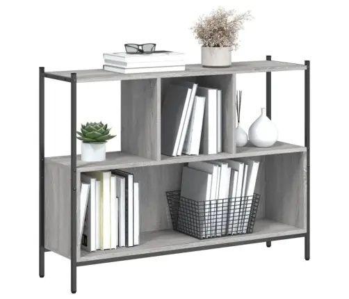 Raamatualus, Hall Sonoma Tamm, 102 X 28 X 77,5 cm Tehispuit