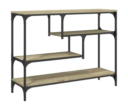 Konsoollaud, Sonoma Tamm, 100X30X75 cm Tehispuit