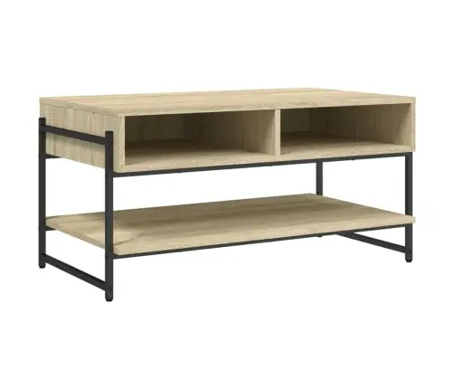 Kafijas Galdiņš, Ozola Krāsa, 90X50X45 Cm, Inženierijas Koks Vidaxl