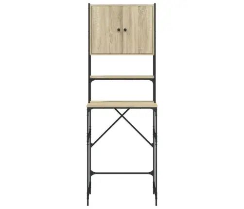 Veļasmašīnas Skapītis, 68X48,5X194 Cm, Ozolkoka Krāsa Vidaxl