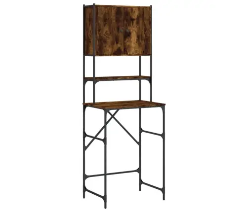 Skalbimo Mašinos Spintelė, Dūminio Ąžuolo, 68X48,5X194 Cm