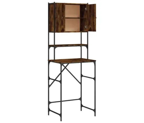 Skalbimo Mašinos Spintelė, Dūminio Ąžuolo, 68X48,5X194 Cm