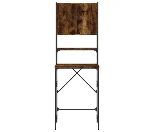 Skalbimo Mašinos Spintelė, Dūminio Ąžuolo, 68X48,5X194 Cm