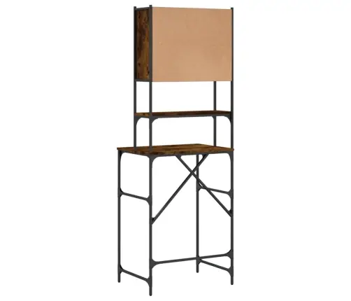 Skalbimo Mašinos Spintelė, Dūminio Ąžuolo, 68X48,5X194 Cm