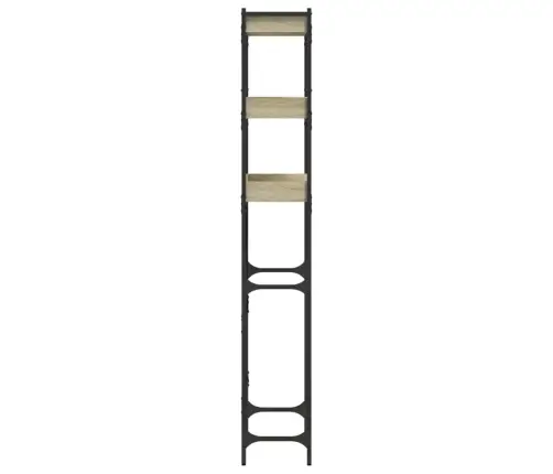 Riiul Pesumasina Kohale, Sonoma Tamm, 67X25X163 cm Tehispuit