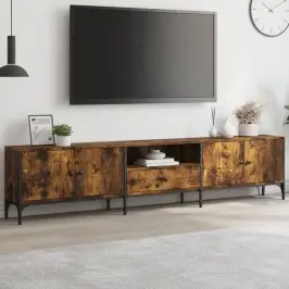 Tv Plaukts, 200X25X44 Cm, Inženierijas Koks, Ozola Krāsa Vidaxl