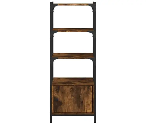 Grāmatu Plaukts, 3 Līmeņi, Ozola Krāsa, 41X30X109,5 Cm, Koks Vidaxl