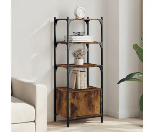 Grāmatu Plaukts, 3 Līmeņi, Ozola Krāsa, 41X30X109,5 Cm, Koks Vidaxl