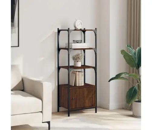 Grāmatu Plaukts, 3 Līmeņi, Ozola Krāsa, 41X30X109,5 Cm, Koks Vidaxl