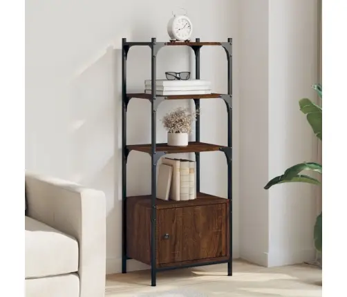 Grāmatu Plaukts, 3 Līmeņi, Ozola Krāsa, 41X30X109,5 Cm, Koks Vidaxl