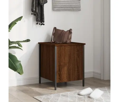 Uzglabāšanas Sols, Brūns, 40X42,5X50 Cm, Inženierijas Koks Vidaxl